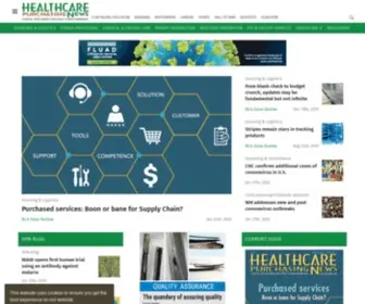 Hpnonline.com(Healthcare Purchasing) Screenshot