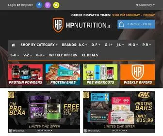 Hpnutrition.ie(Discount Supplements) Screenshot