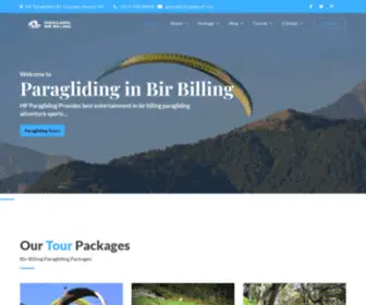 Hpparagliding.com(Bir-Billing) Screenshot