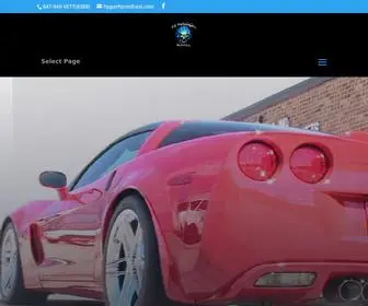 Hpperformancecorvettes.com(HP Performance) Screenshot