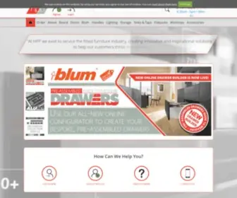 Hpponline.co.uk(Board, Doors, Fittings for furniture) Screenshot