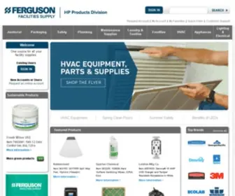 HPproducts.com(To Ferguson.com Facilities Supply Transition) Screenshot