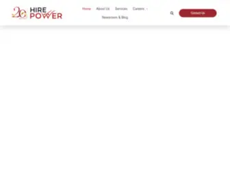 HPPstaffing.com(HirePower Personnel) Screenshot