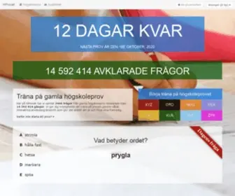 Hprovet.se(Vi har lite problem just nu (500)) Screenshot