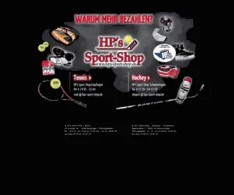 HPS-Sport-Shop.de(HP's Sport Shop) Screenshot