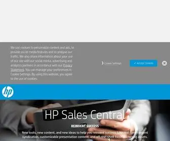 Hpsalescentral.com(HP Sales Central) Screenshot
