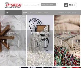 Hpsingh.com(Buy Cotton) Screenshot