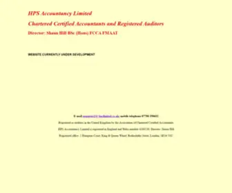 HPslimited.co.uk(Shaun Hill FCCA) Screenshot