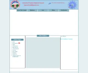 HPSMC.org(Himachal Pradesh Medical Council) Screenshot