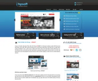 Hpsoft.vn(Công ty thiết kế website tại Hải Phòng (HPSOFT)) Screenshot