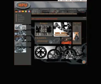 Hpu.biz(HPU Motorcycle Products) Screenshot