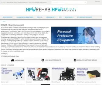 Hpurehab.com(HPU Rehab) Screenshot