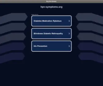 HPV-SYMptoms.org(Symptoms, Pictures, Treatments) Screenshot