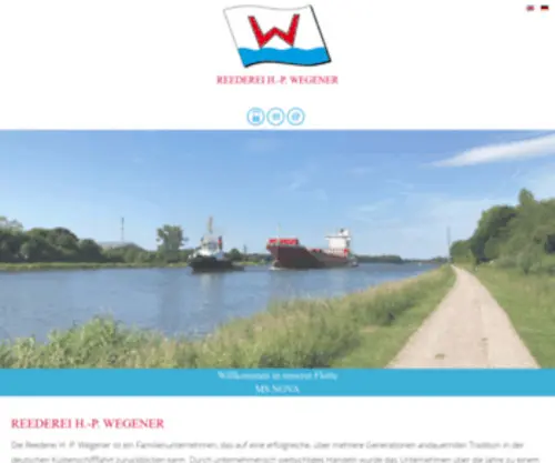 HPW-Shipping.de(Reederei H) Screenshot