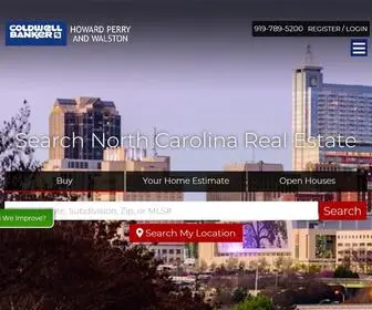 HPW.com(Raleigh NC Real Estate) Screenshot
