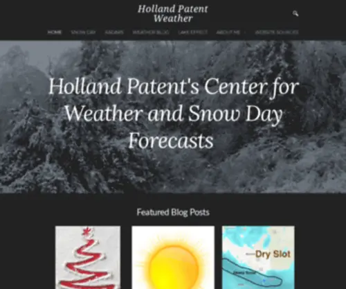 Hpweather.com(Holland Patent Weather) Screenshot