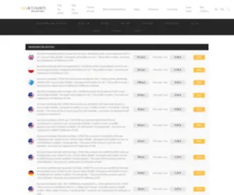 HQ-Accounts.ru(HQ Accounts) Screenshot