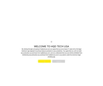 HQdtechusa.com(HQD TECH USA) Screenshot