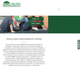 Hqis.org(Shanghai Hongqiao International School) Screenshot
