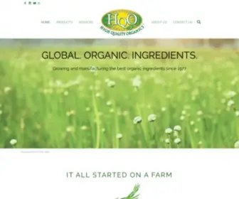 Hqorganics.com(High Quality Organics) Screenshot