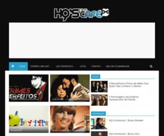 HQscomcafe.com.br(HQs com Café) Screenshot