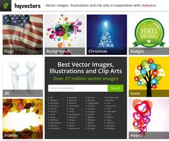 Hqvectors.com(Vector Images) Screenshot
