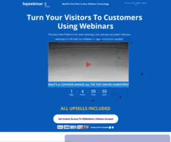 Hqwebinarpro.net(Hqwebinarpro) Screenshot