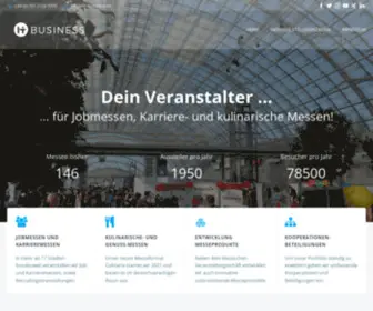 HR-Business.de(Ihr Messeveranstalter und Dienstleister) Screenshot