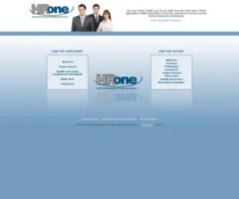 HR-One.ca(Human Resources Professionals) Screenshot