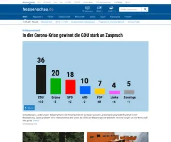 HR-Online.de(Nachrichten aus Hessen) Screenshot