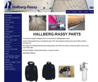 HR-Parts.com(Hallberg-Rassy Parts) Screenshot