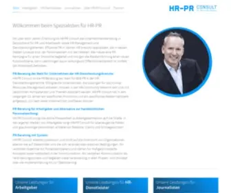 HR-PR.de(HR-PR Consult Dr. Manfred Böcker GmbH) Screenshot