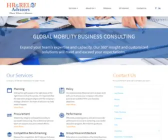 HR-Reloadvisors.com(Relocation consulting and international HR planning) Screenshot