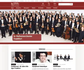 HR-Sinfonieorchester.de(Als Rundfunk) Screenshot