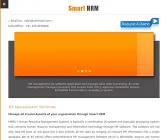 HR-Software-Solution.com(XS Infosol offers comprehensive HR management Software which) Screenshot