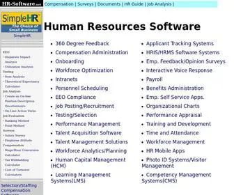 HR-Software.net(Human resources) Screenshot
