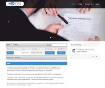 HR1384.com.pk(Striving for Better Human Resource Practices) Screenshot