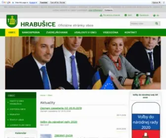 Hrabusice.sk(Obec) Screenshot