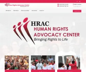 HracGhana.org(Human Rights Advocacy Centre) Screenshot