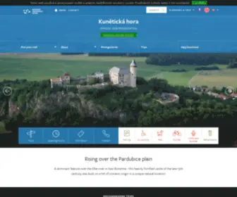 Hrad-Kunetickahora.cz(Kunětická hora) Screenshot