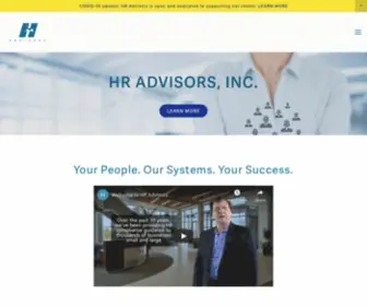 Hradvisors.com(HR Advisors) Screenshot