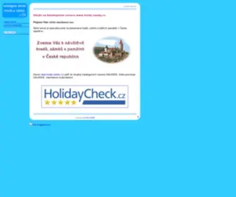 Hrady-Zamky.cz(Katalogový server hradu a zamku v CR) Screenshot