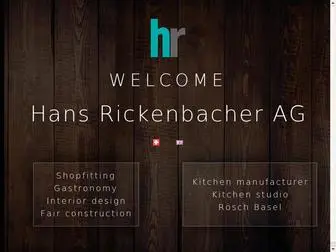 Hrag.ch(Hans Rickenbacher AG) Screenshot