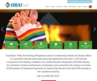 Hrai.ca(HRAI) Screenshot