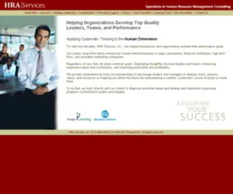 Hraservices.com(Specialists in Human Resource Management Consulting) Screenshot