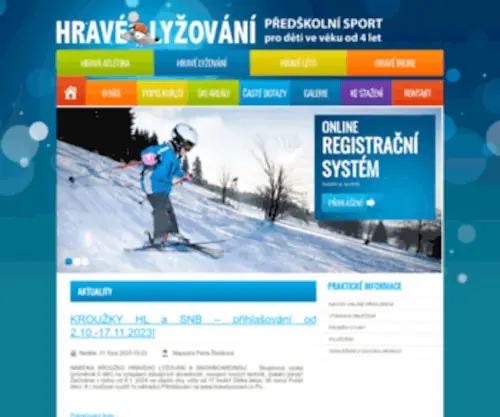 Hravelyzovani.cz(Hravé) Screenshot
