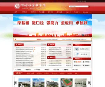 HRbfu.edu.cn(哈尔滨金融学院) Screenshot