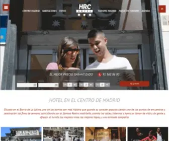 HRC-Hotel.com(Hotel Centro Madrid) Screenshot