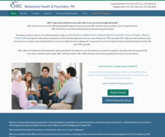 HRC-PA.com(Behavioral Health & Psychology) Screenshot