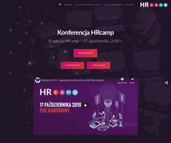 Hrcamp.pl(Strona główna) Screenshot